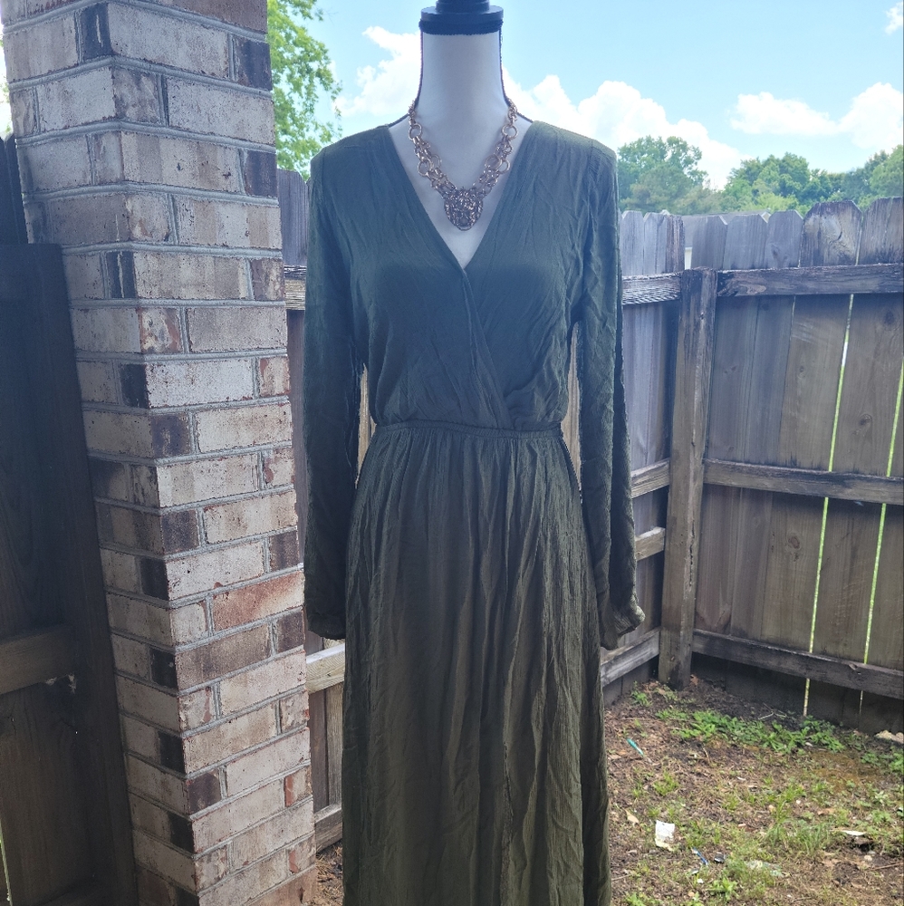 Hunter Green Maxi